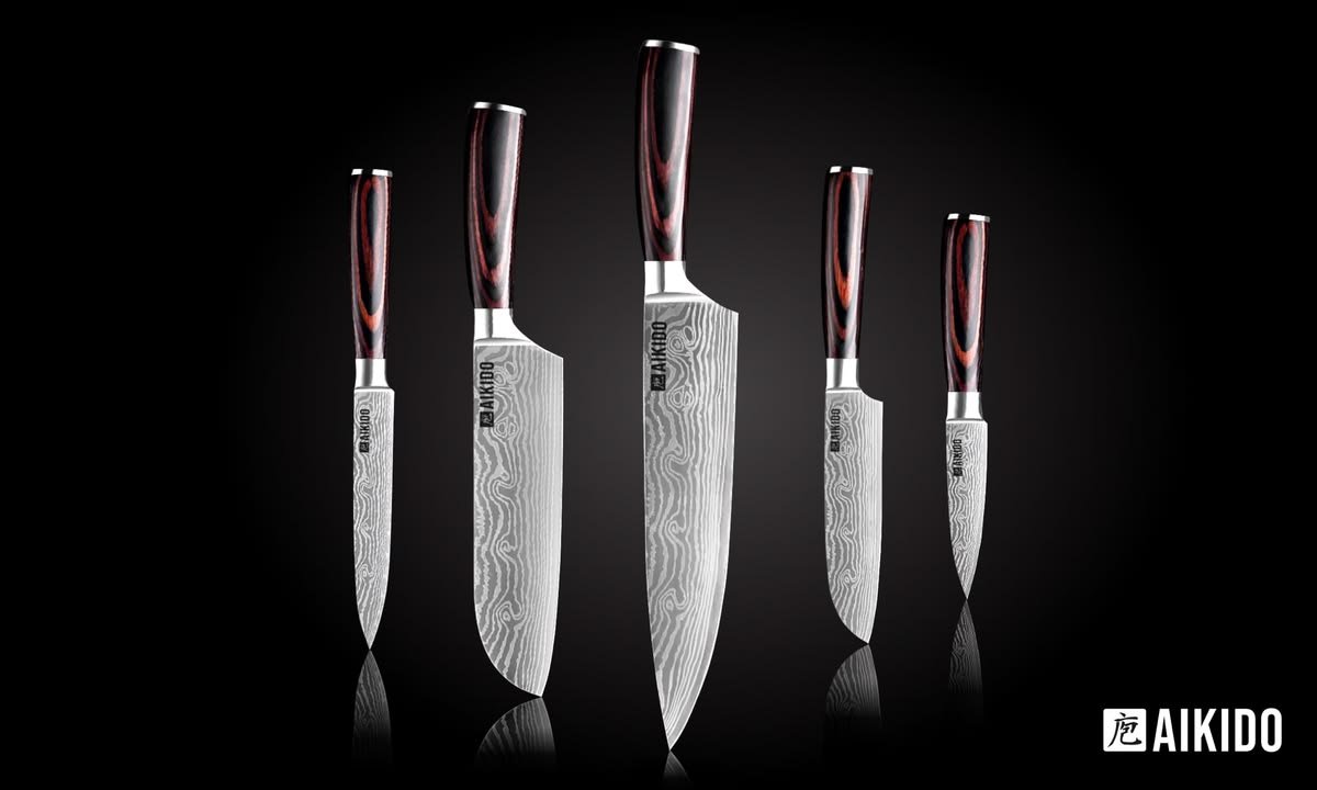Complete chef knife set