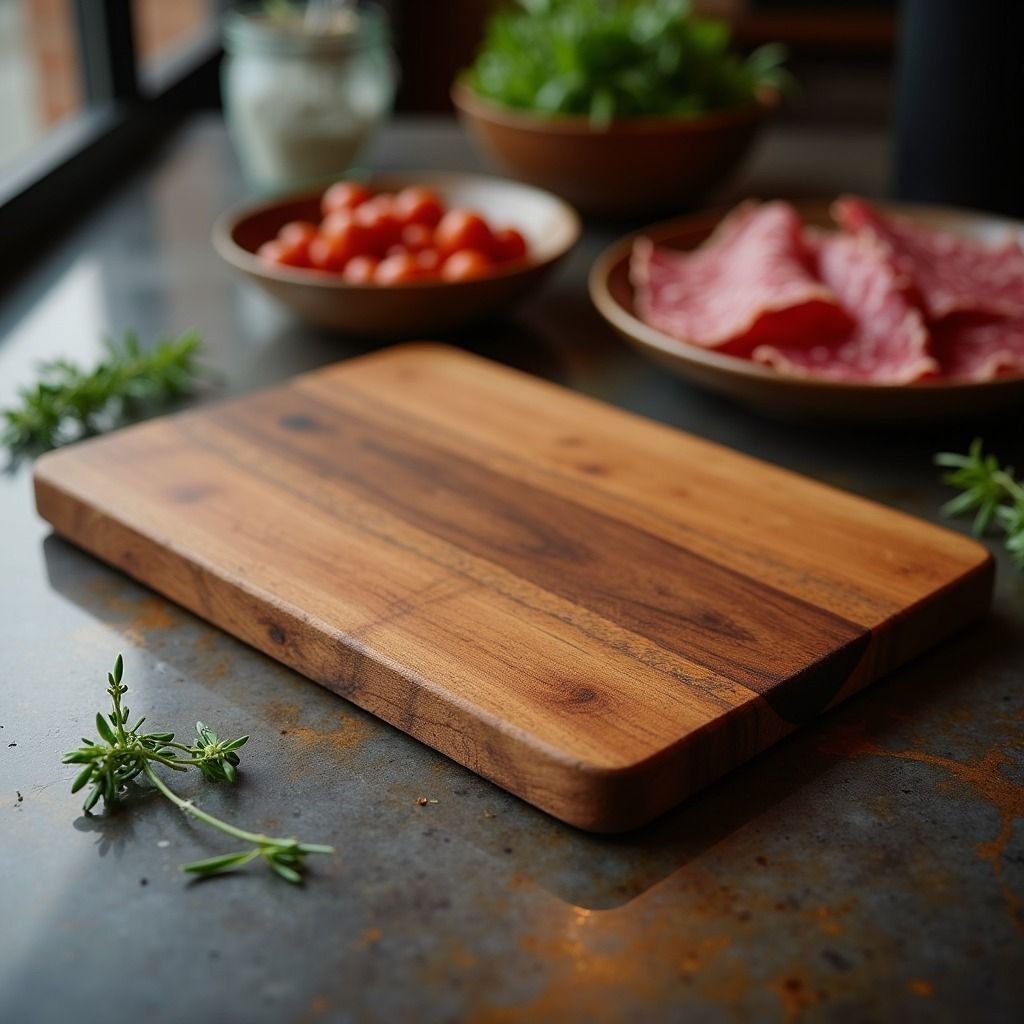 End-grain cutting board